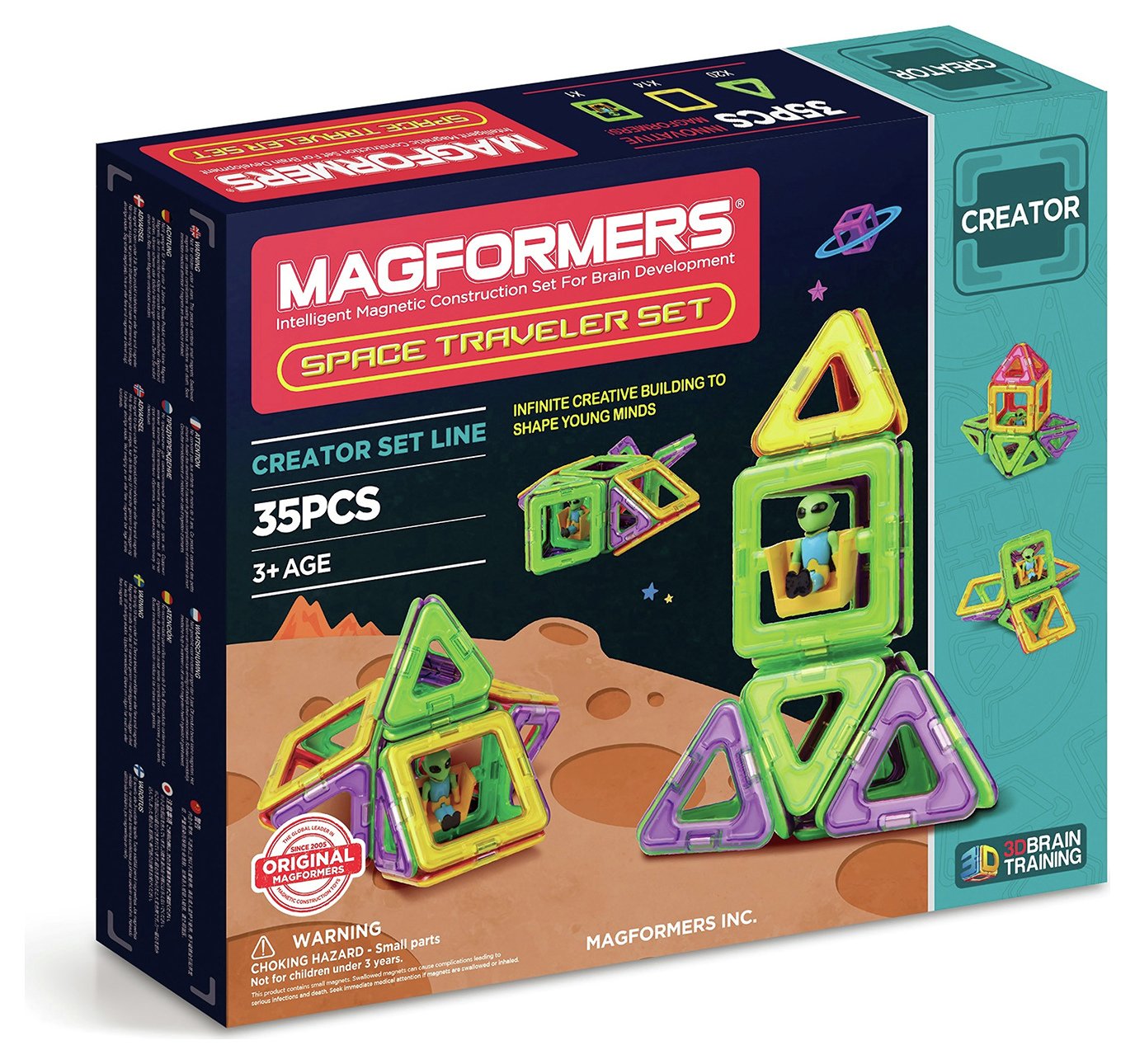 Magformers Space Traveller 35 Piece Set. Review