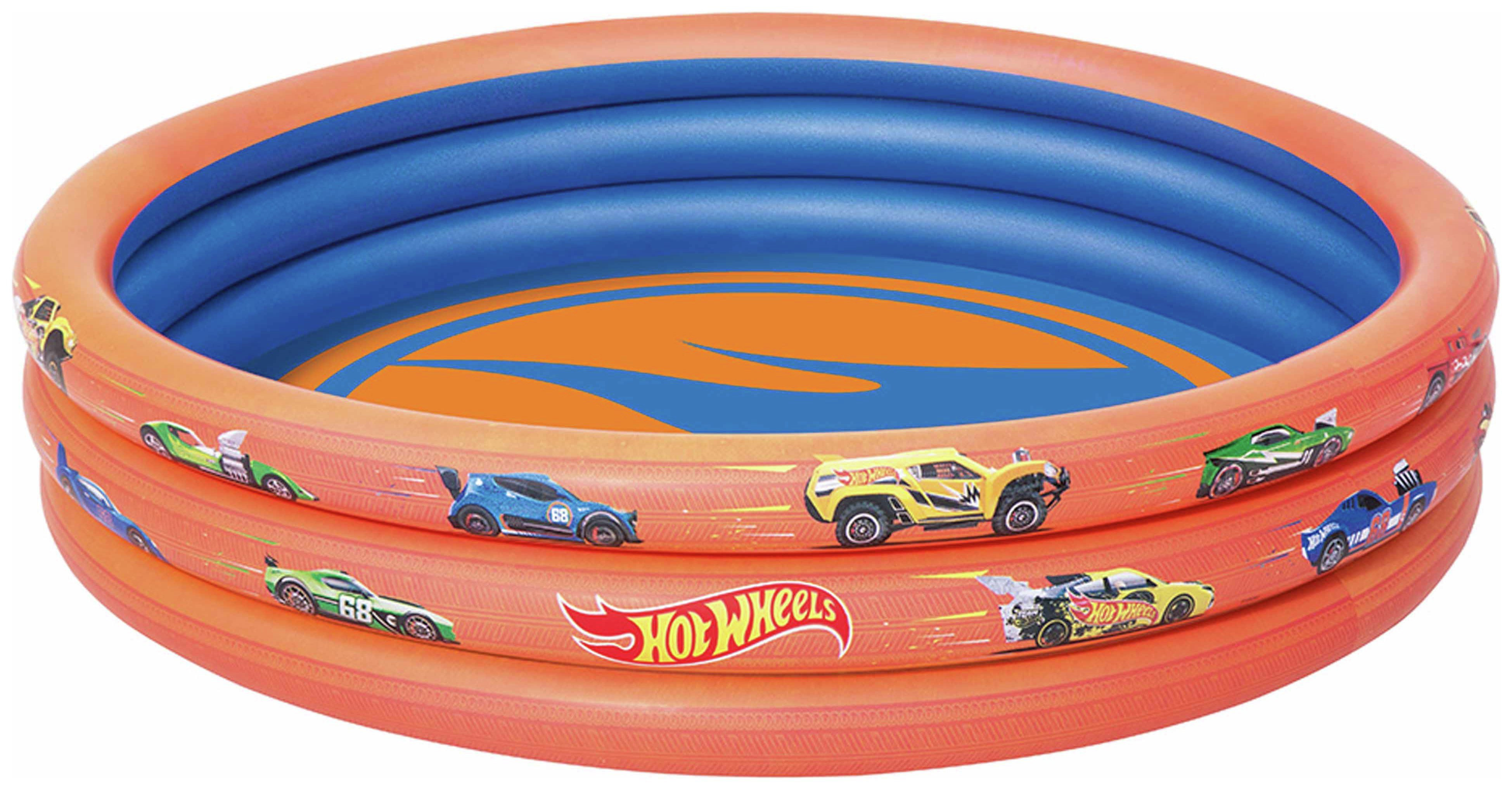 Bestway Hot Wheels 3-Ring Pool - 4ft - 140 Litres. Review