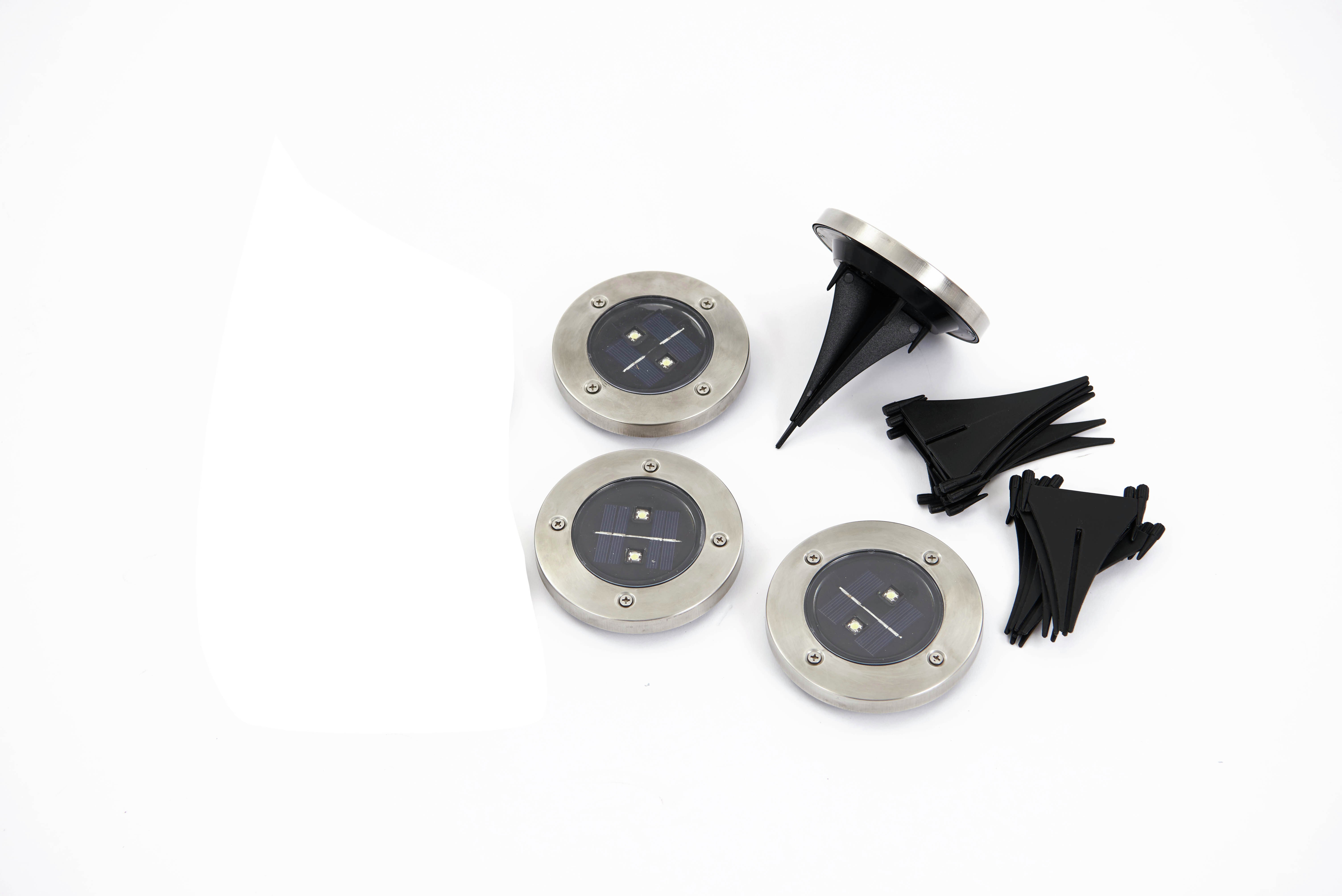 Powertek - Solar LED - Floor Lights - Set of 4 Review