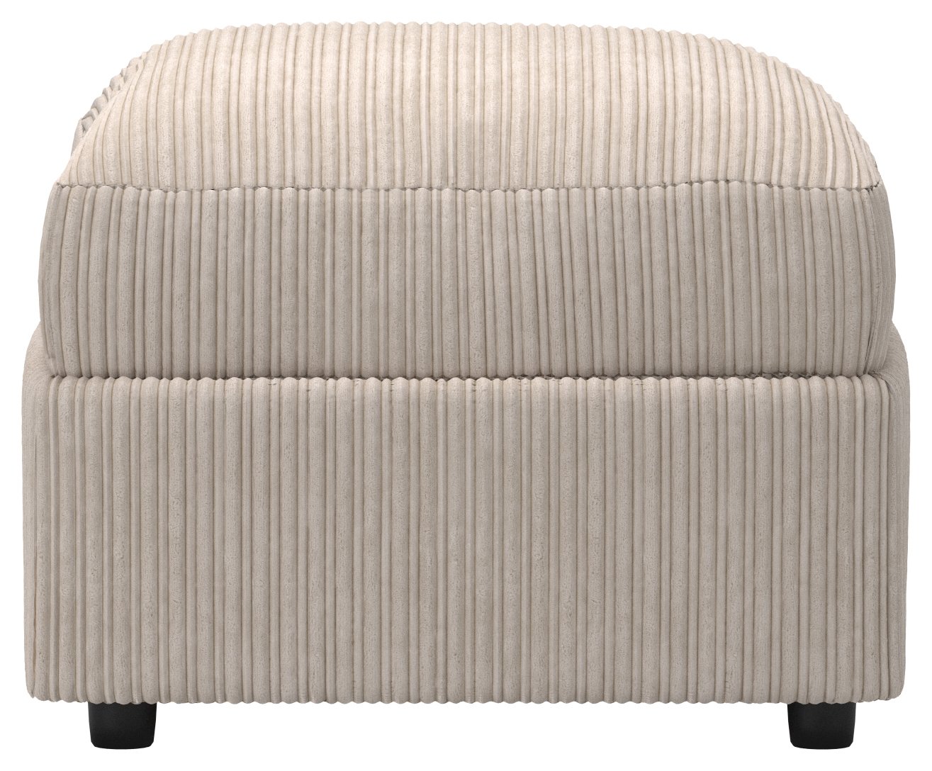 Collection - Phoebe - Fabric Footstool - Cream Review