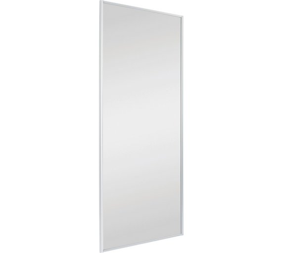 Buy Sliding Wardrobe Door Kit W2235mm White Frame Mirror+Storage at