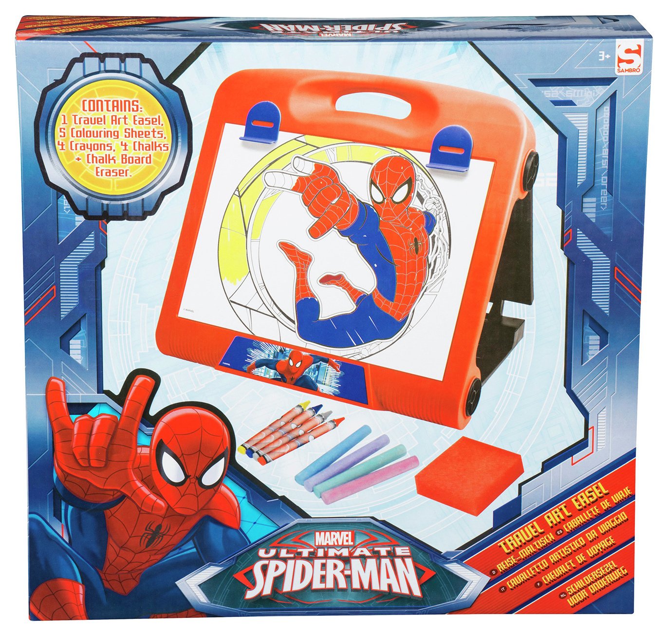 Spider-Man Travel Art Easel. review