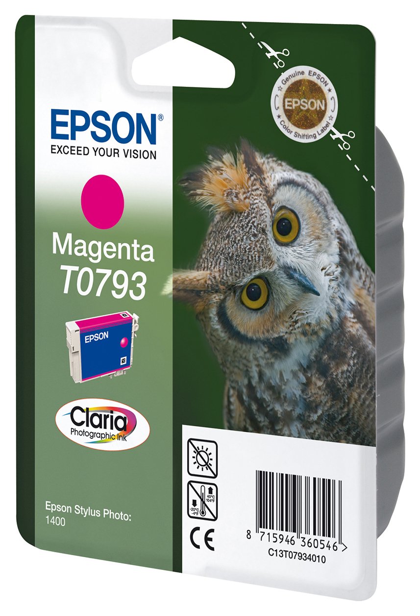 Epson Owl Magenta Ink Cartridge (T0793) Review