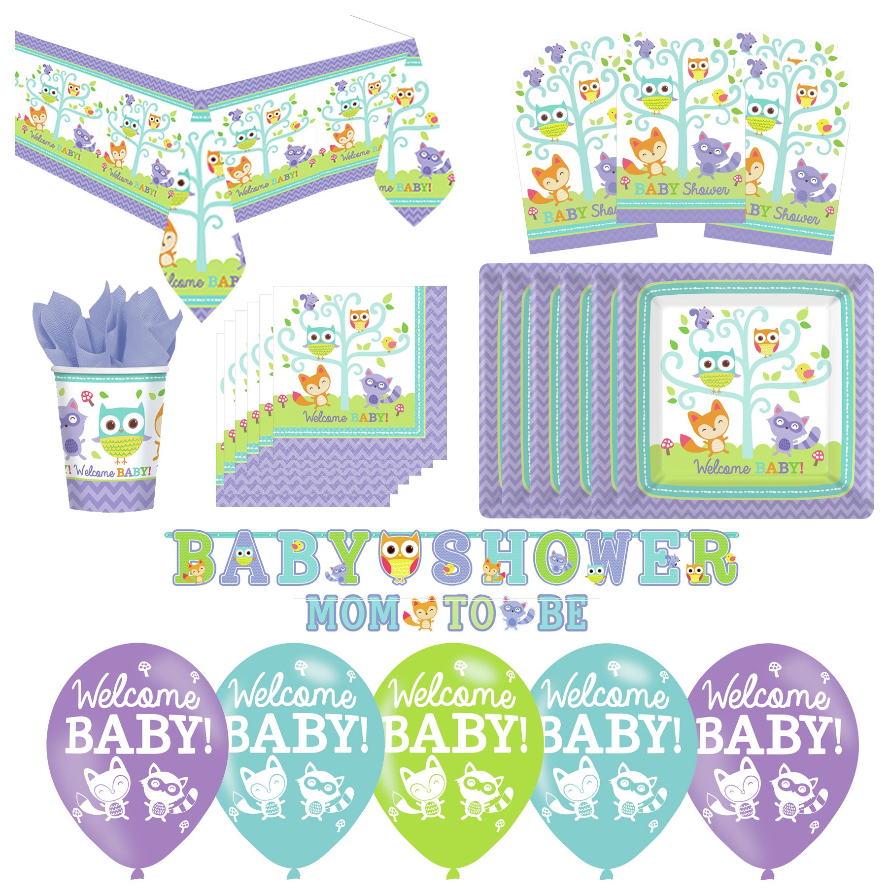 Baby Shower Woodland Party Pack. review