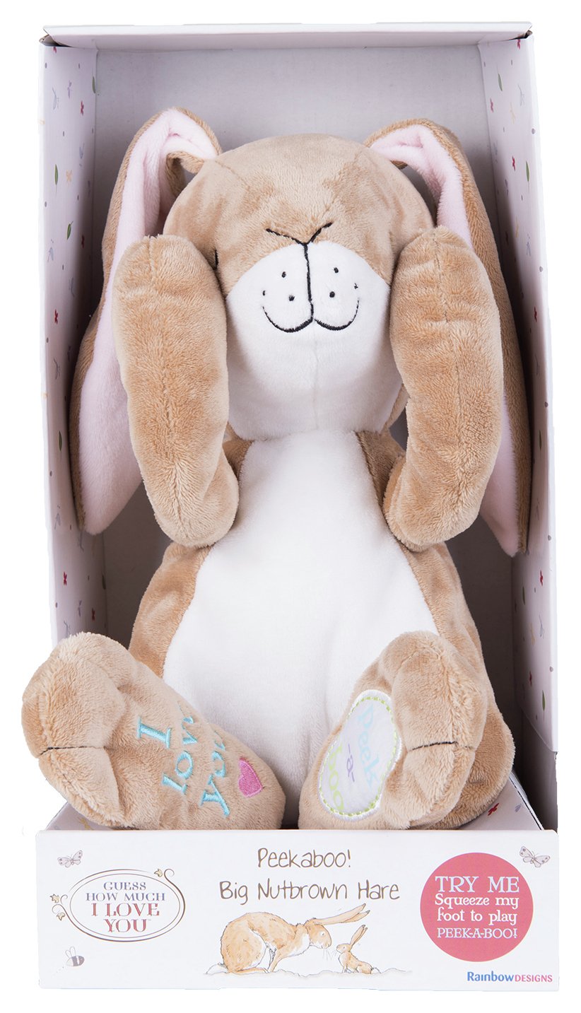 big nutbrown hare teddy