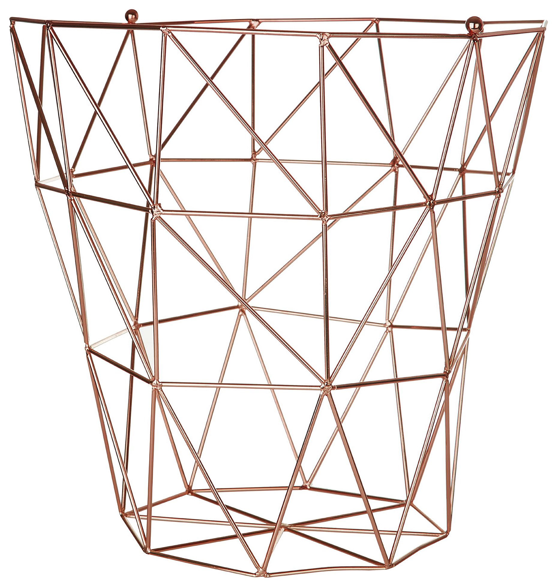 Vertex Copper Plated Storage Basket. Review