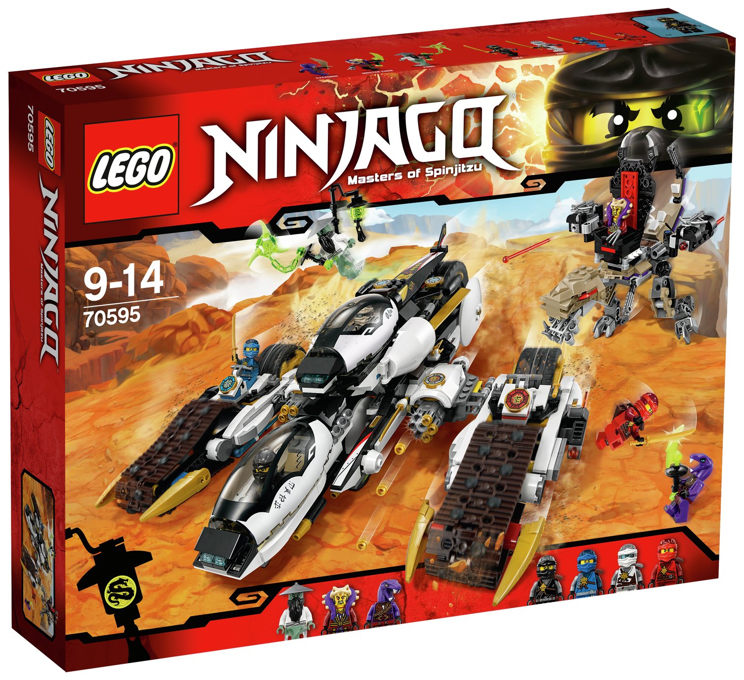 LEGO Ninjago Ultra Stealth Raider - 70595. Review