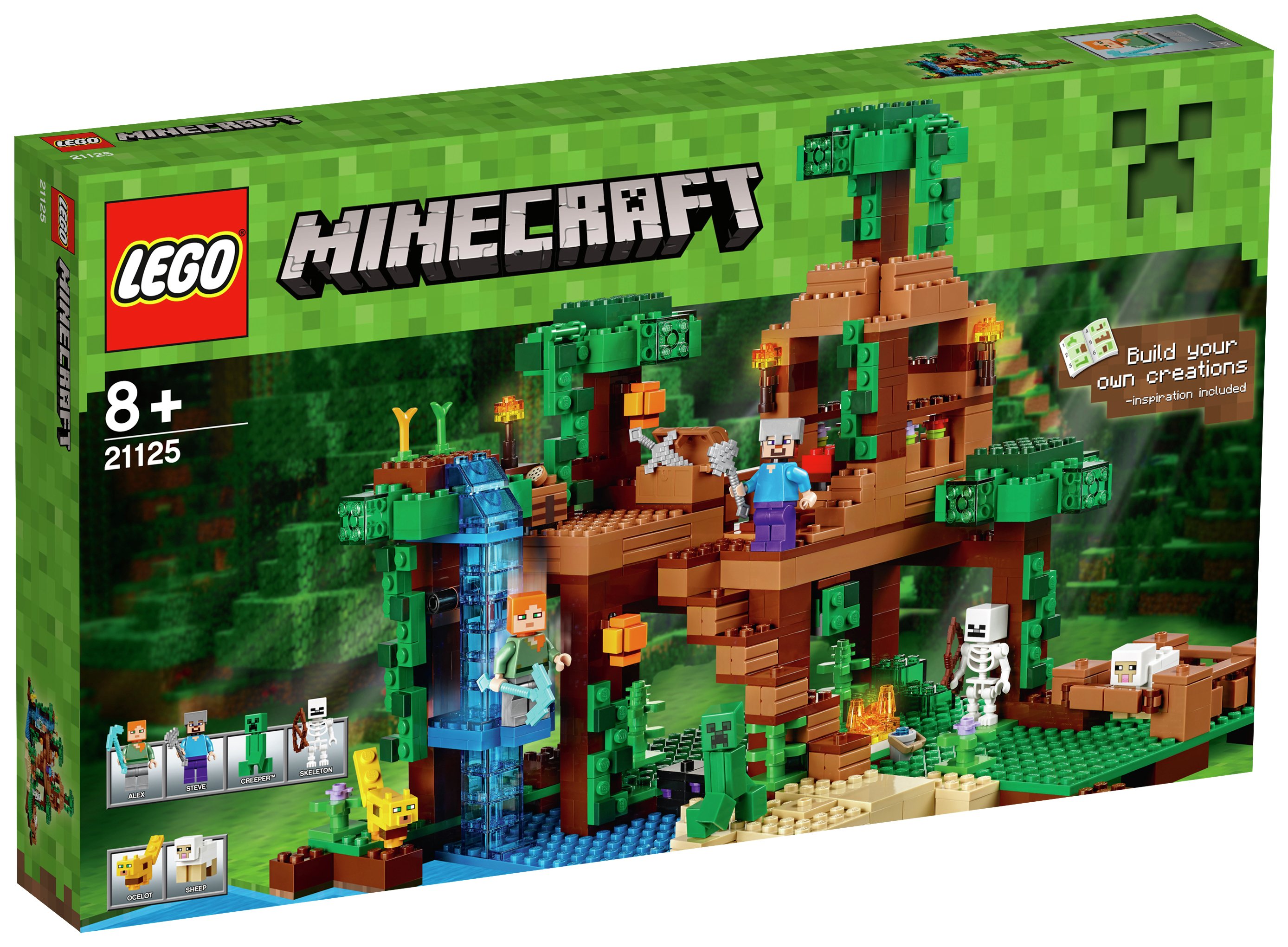 LEGO Minecraft Jungle Tree House - 21125.