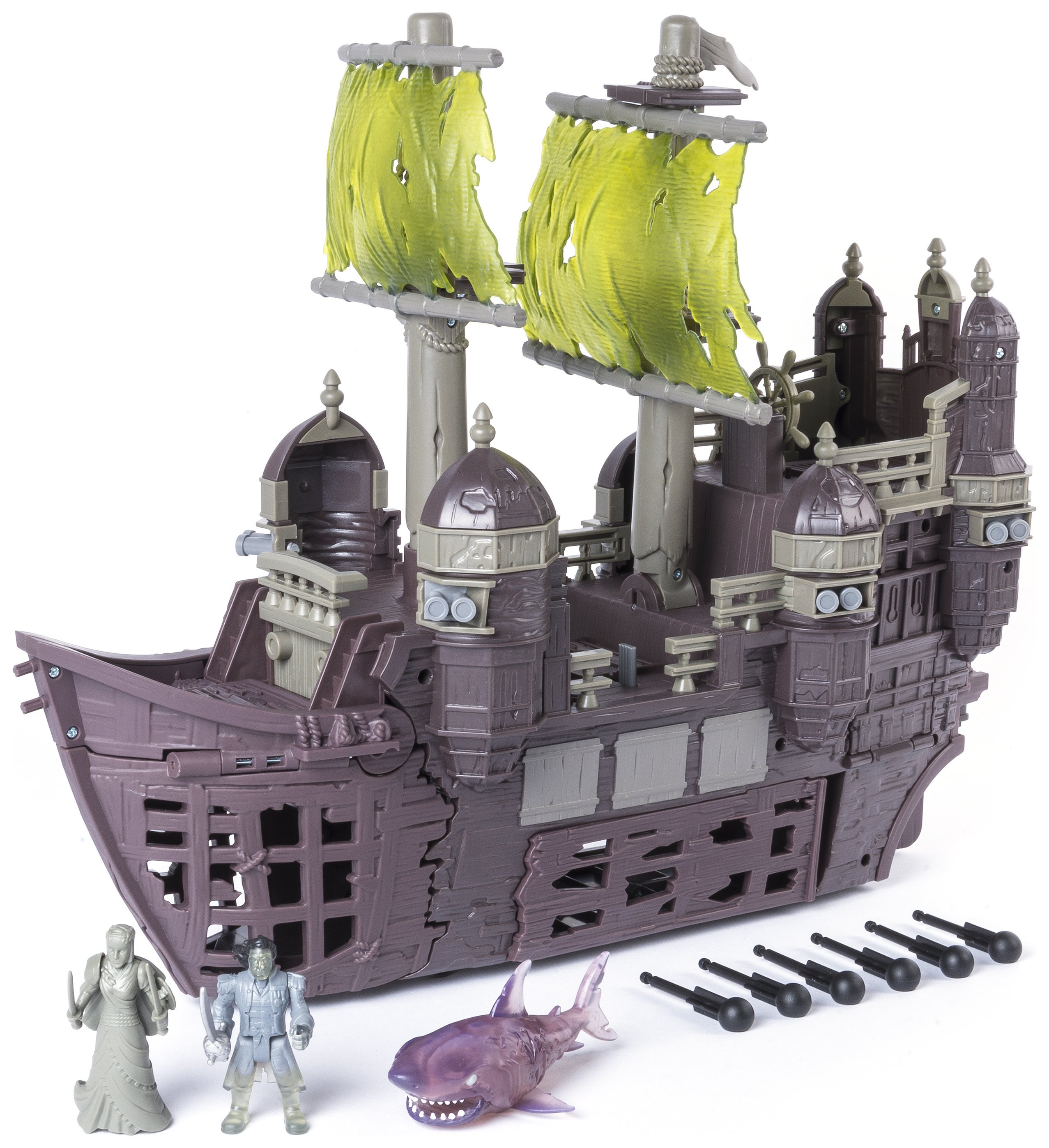 Pirates of the Caribbean Silent Mary Ghost Ship Playset. Review