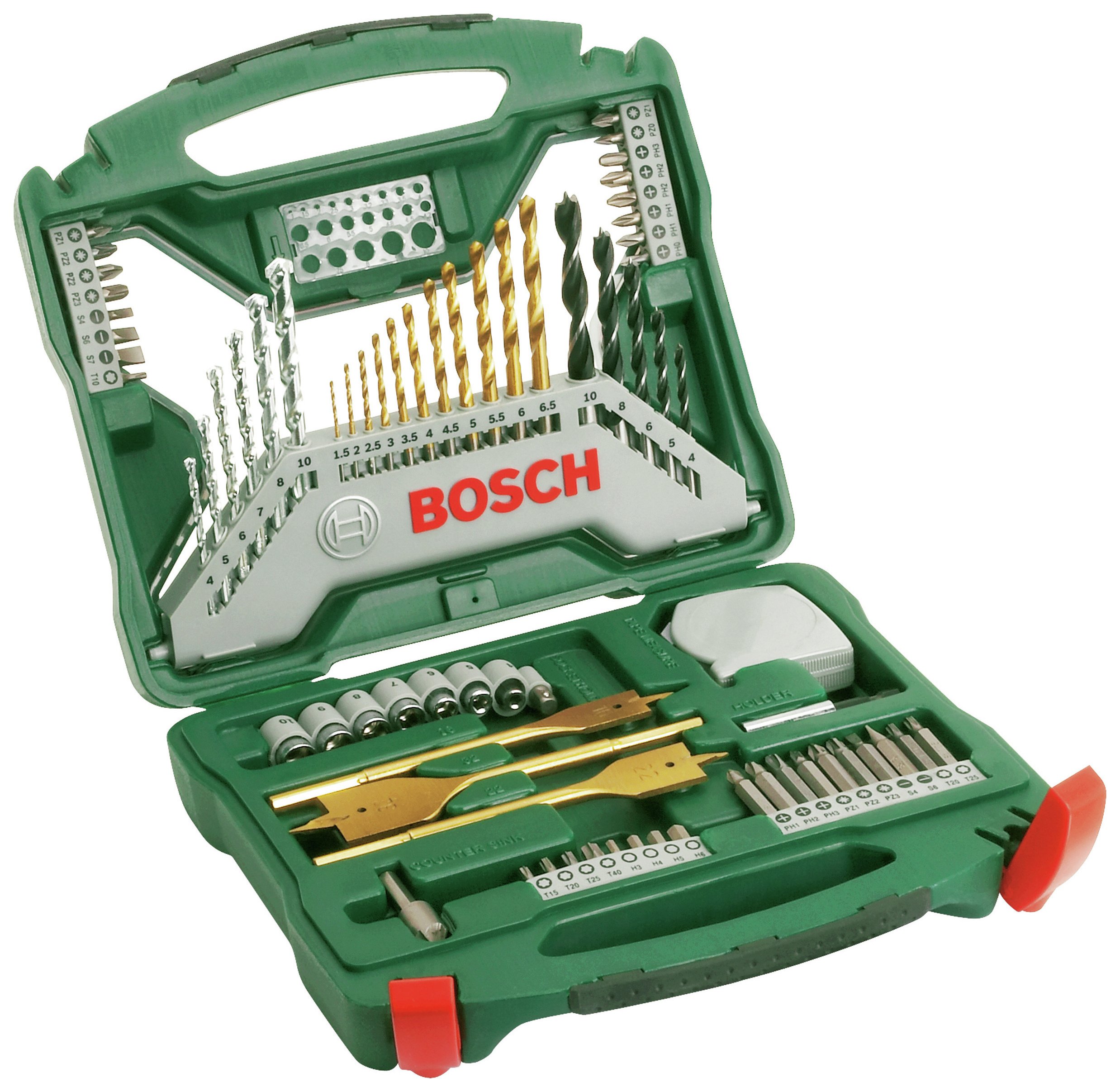 Bosch 70 Piece X-Line Drill Bit Set review