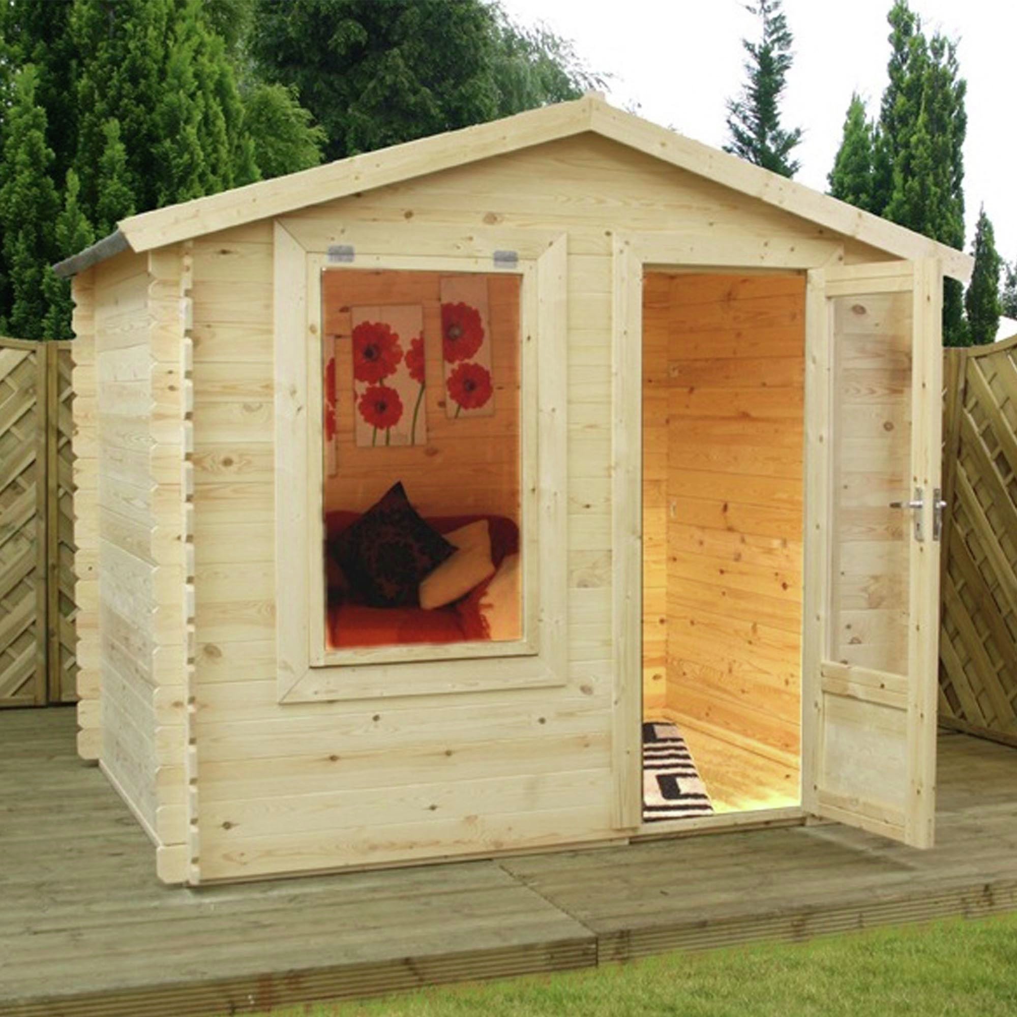 Mercia 2.5m x 2m Log Cabin. review