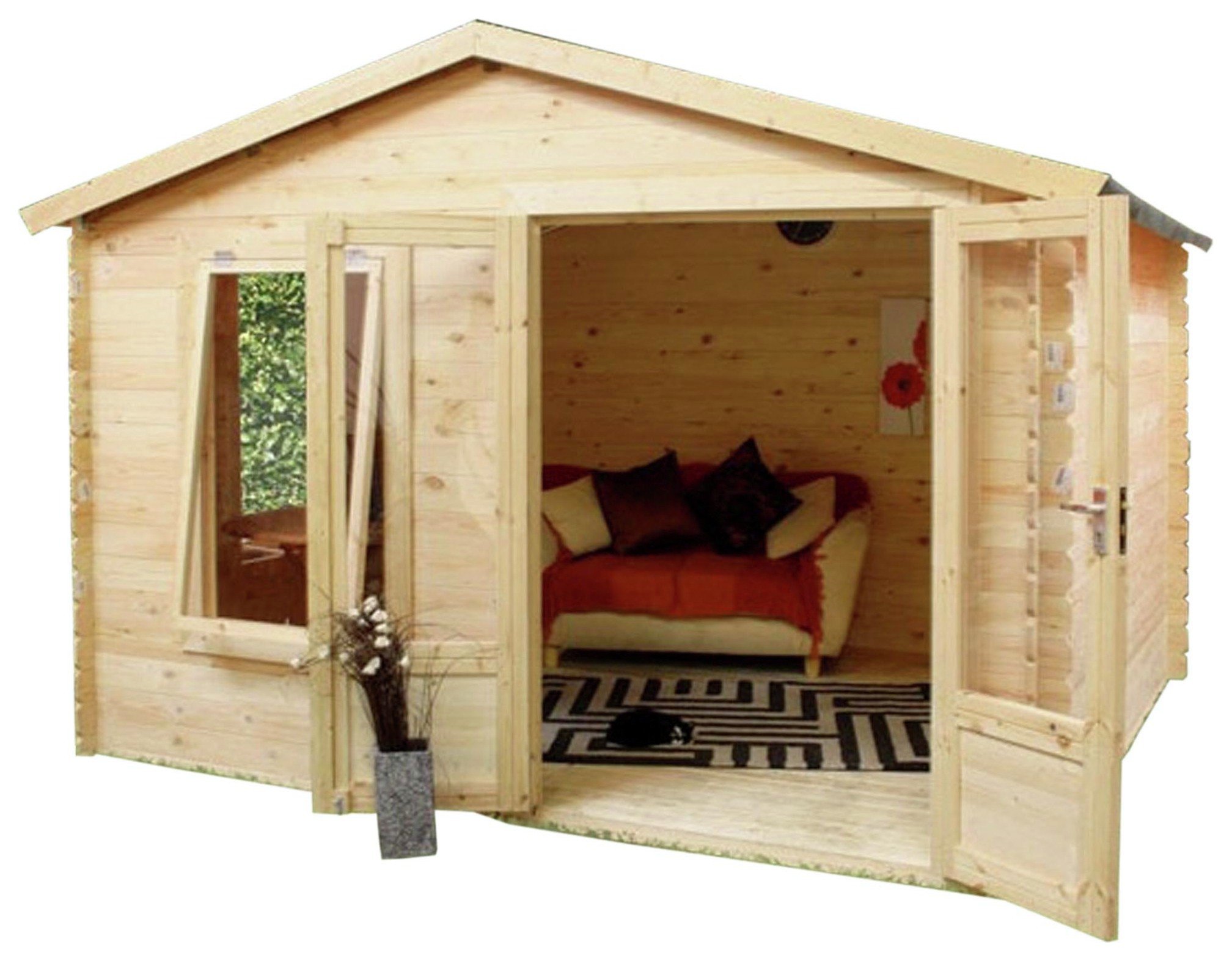 Mercia 3.3m x 3m Log Cabin. review