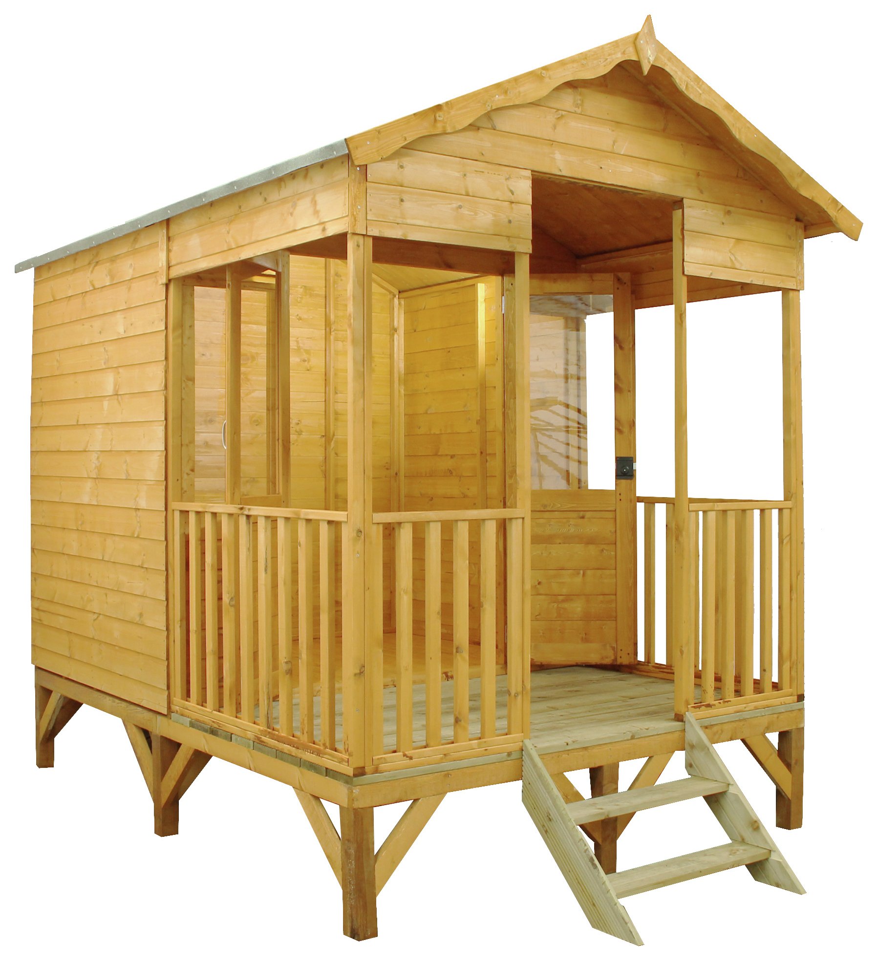 Mercia 11ft x 8ft Premium Beach Hut Summerhouse. Review