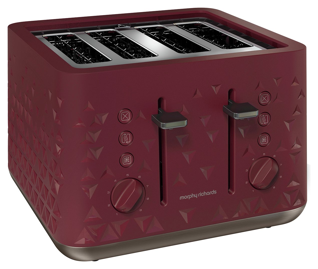 Morphy Richards 248103 Prism 4 Slice Toaster - Merlot Review