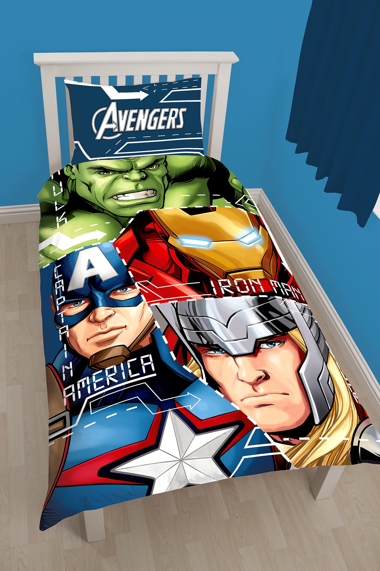 Review of Marvel Avengers Tech Panel Bedding Set Single