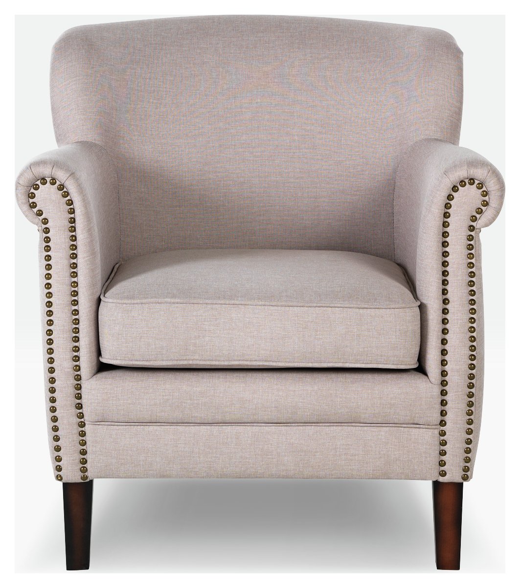 HOME Bella Fabric Chair - Natural Review