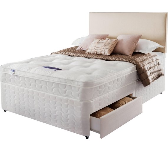 Buy Silentnight Auckland Ortho Small Double Divan Bed 2 Drw at Argos