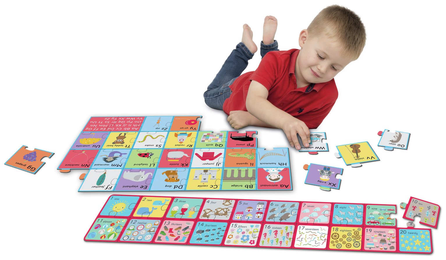 Chad Valley PlaySmart Jumbo Alphabet & Number Puzzles review