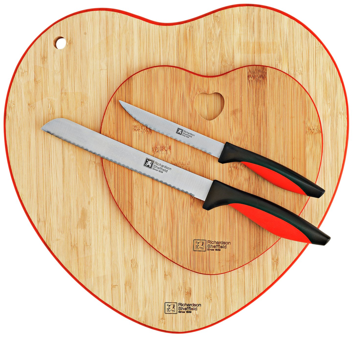 Richardson Sheffield Heart Chopping Boards and Knife Set review