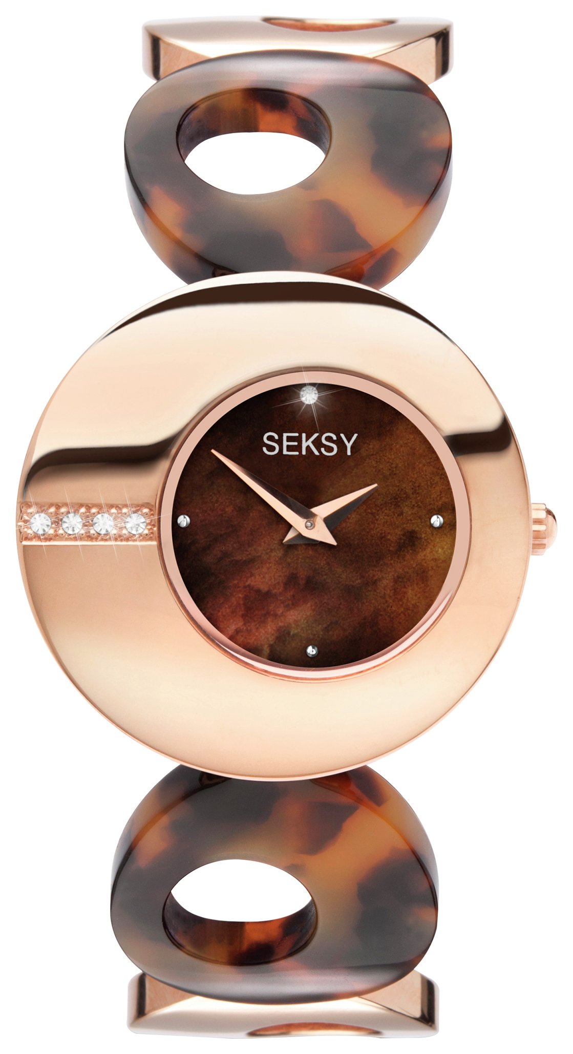 Seksy Ladies' Eclipse 4668 Crystal Bracelet Watch review