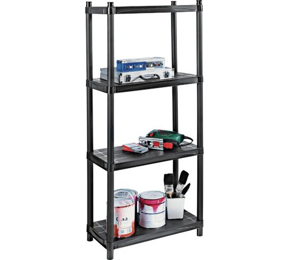 Buy 4 Tier Shelving Unit at Argos.co.uk Your Online Shop for Garage