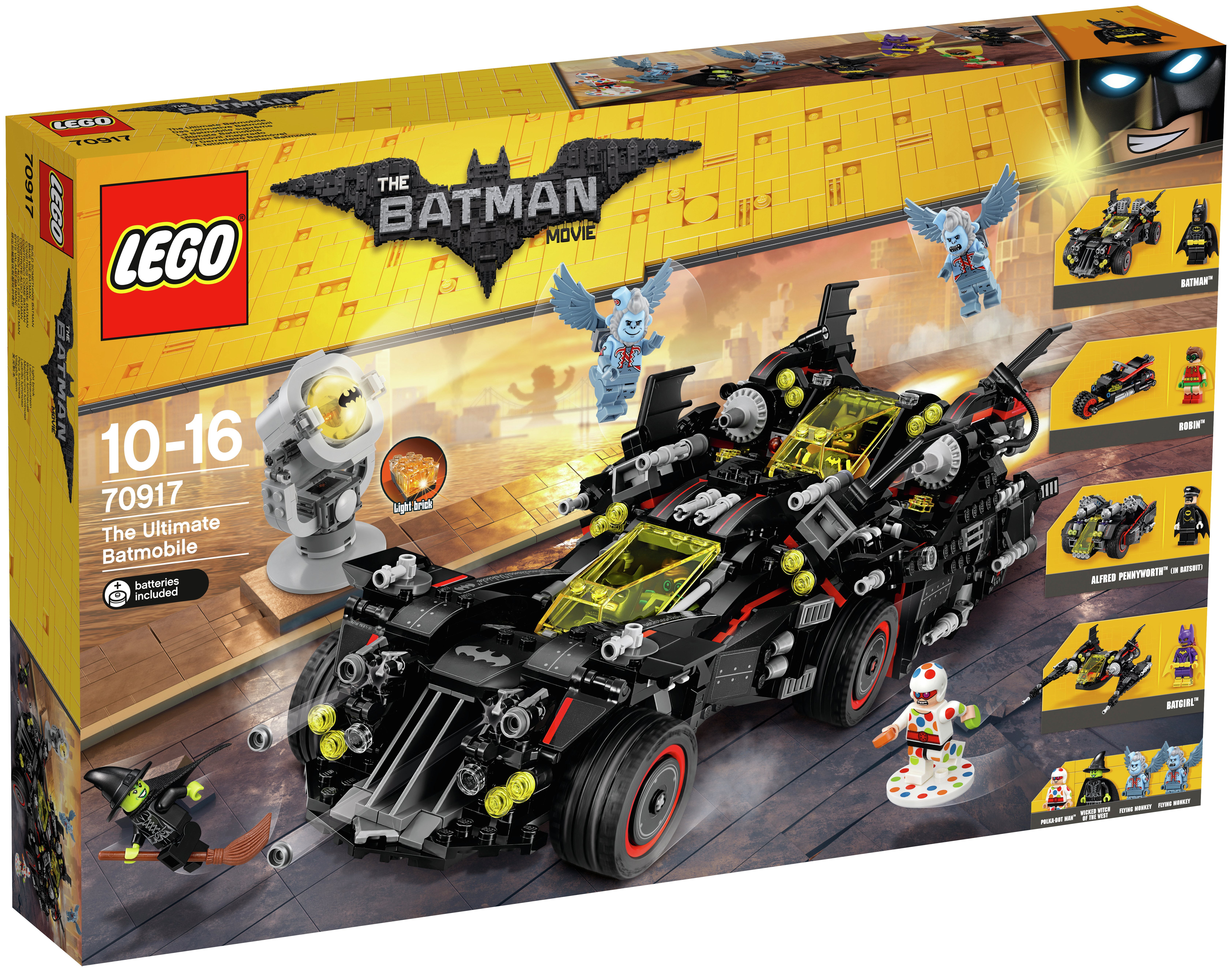 LEGO Bat Movie Ultimate Batmobile - 70917 Review - Review Toys