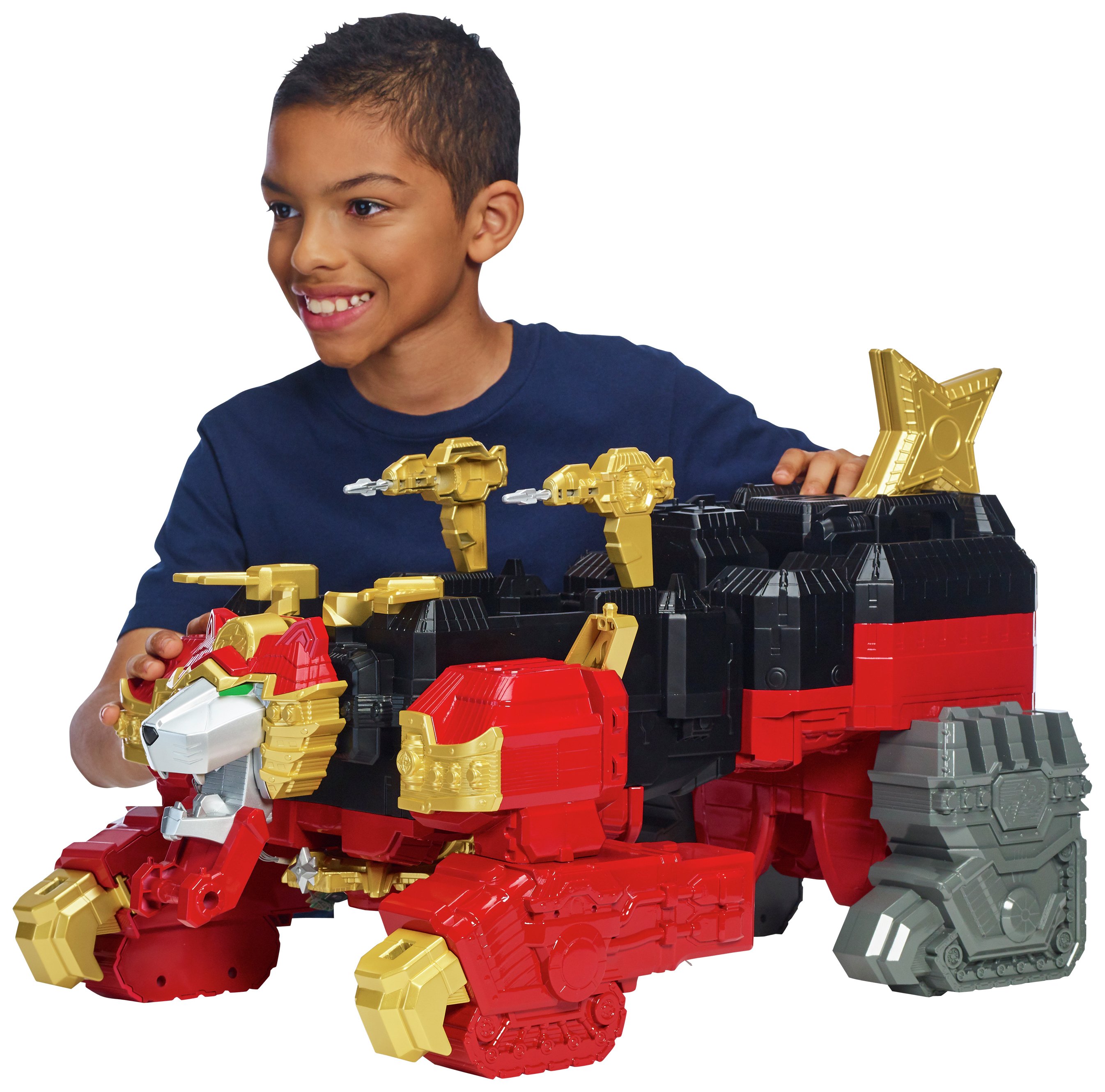 Power Rangers Ninja Steel Lion Fire Megazord Playset Review Review Toys