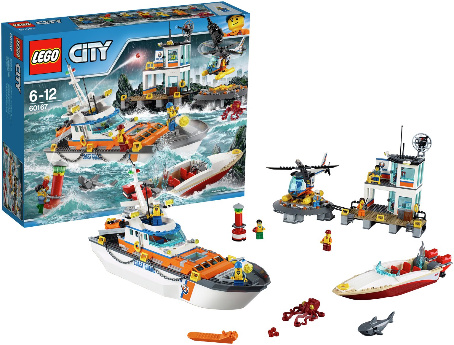 Review Of Lego City Coast Guard Head Quarters - 60167