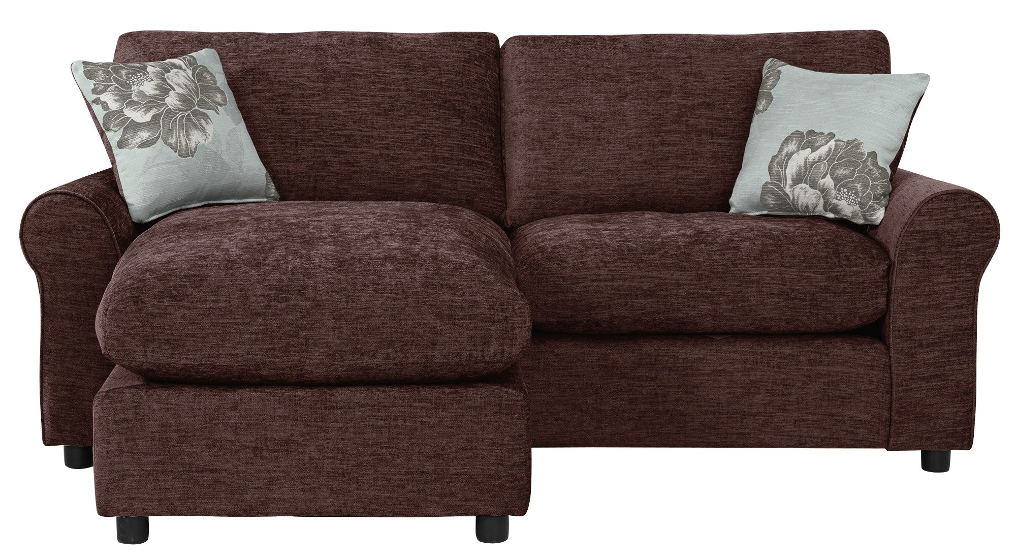 HOME - Tessa - Fabric Movable Corner Sofa - Chocolate Review