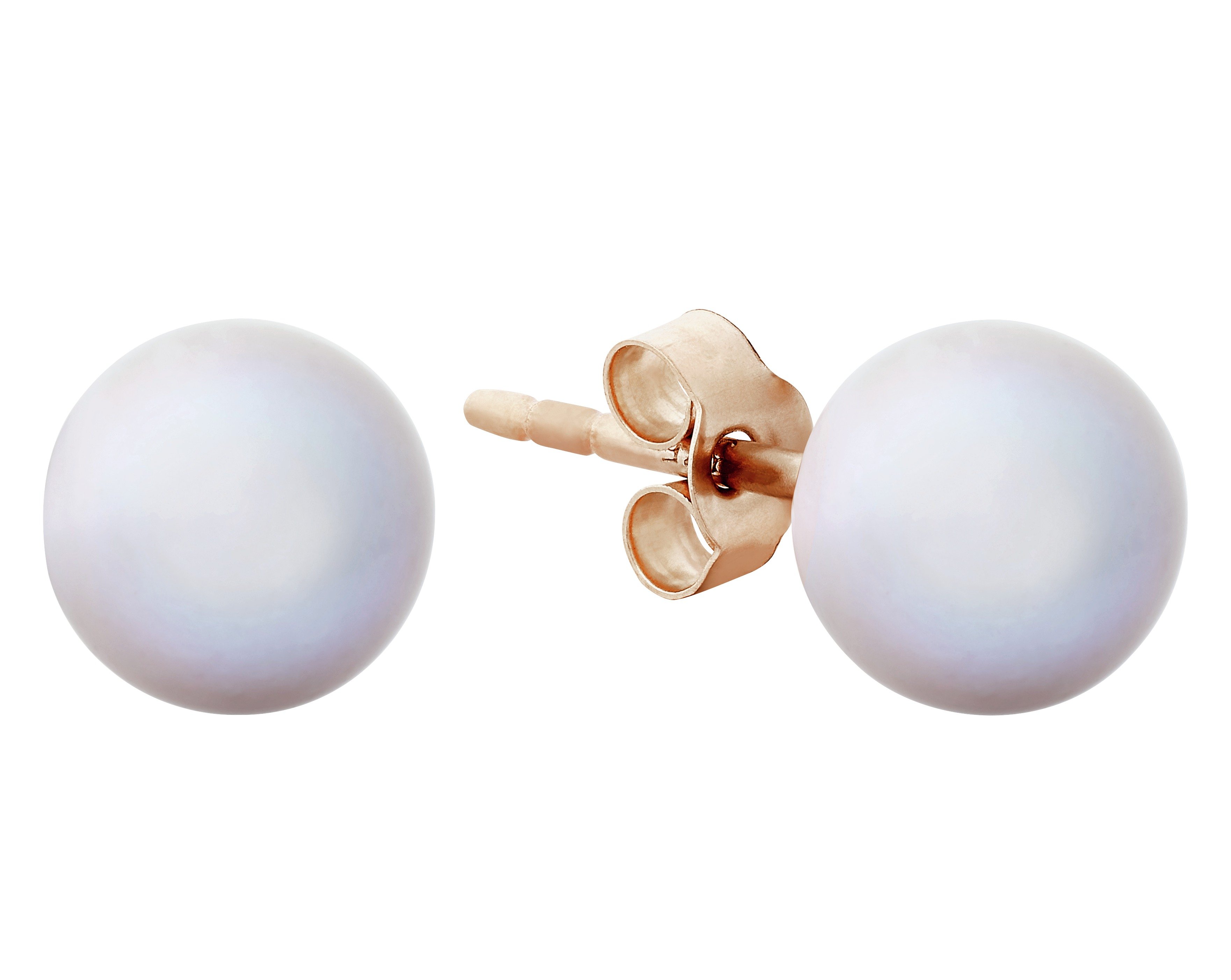 Revere 9ct Gold Grey Cultured Freshwater Pearl Earrings review