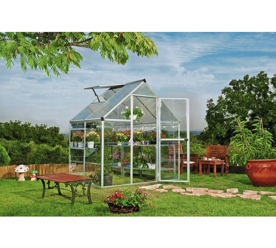 Buy Mill Poly twinwalled 6 x 4ft Greenhouse at Argos.co.uk Your