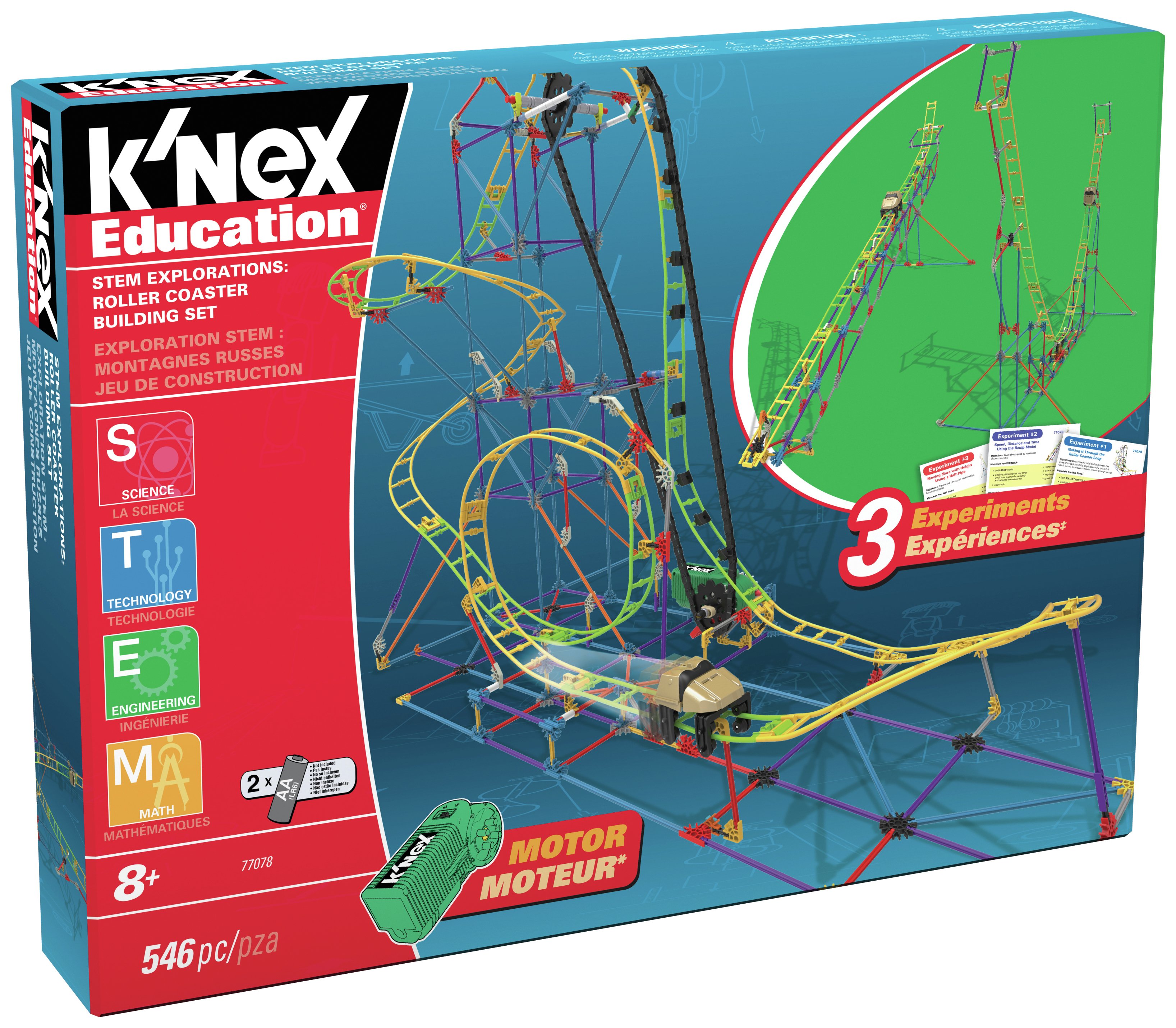 K'NEX STEM Explorations Roller Coaster Building Set. review