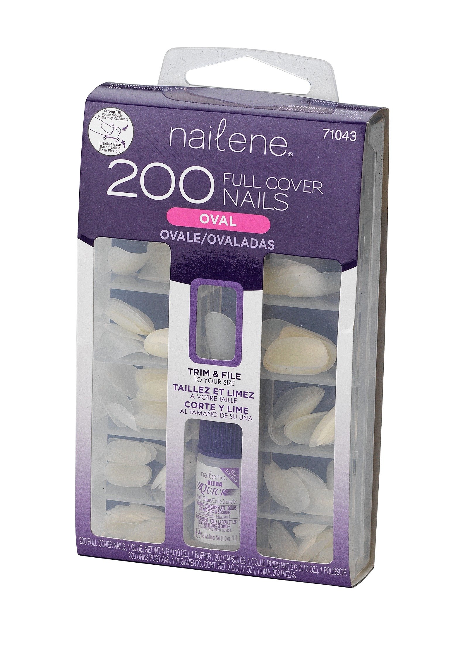 Nailene Pack of 200 Oval Nails review