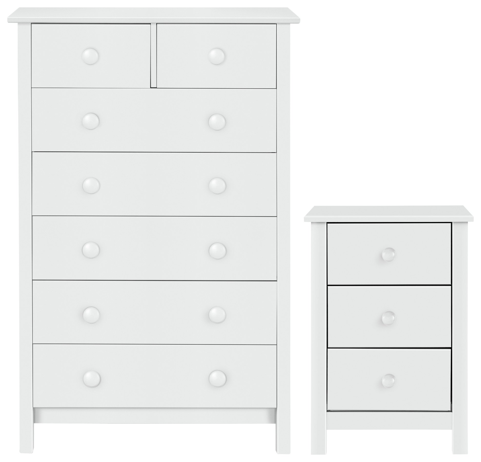 HOME New Scandinavia Bedside & 5+2 Drawer Package review