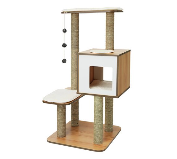 Buy Vesper Cat Furniture V High Base Walnut at Argos.co.uk Your