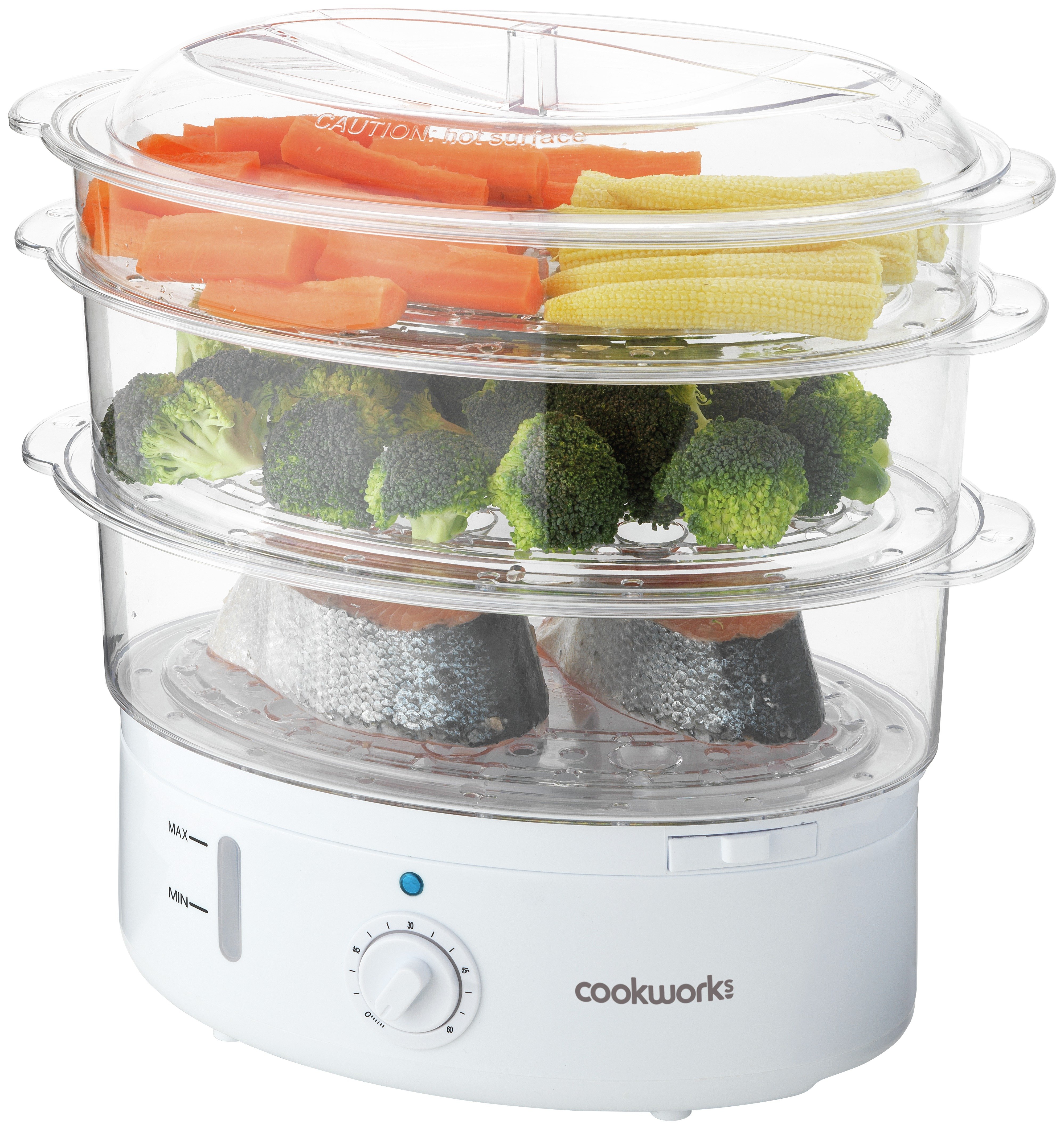 Cookworks 3 Bowl Steamer Review