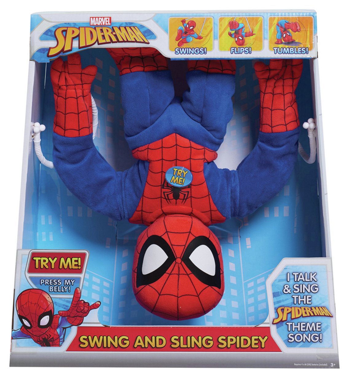 spiderman teddy argos