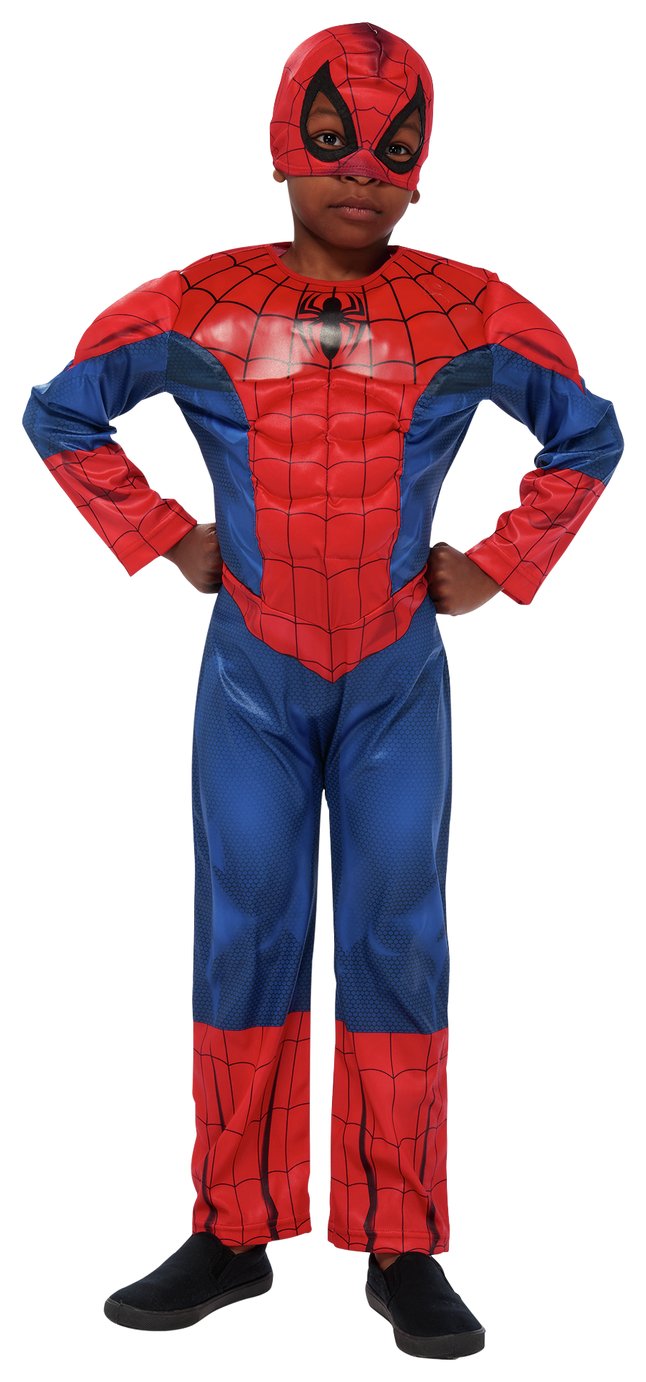 Review of Marvel SpiderMan Fancy Dress Costume 56 Years