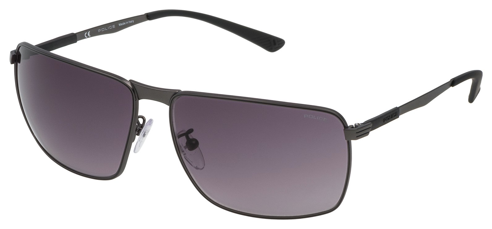 Police Matt Gunmetal Smoke Lens Sunglasses. Review