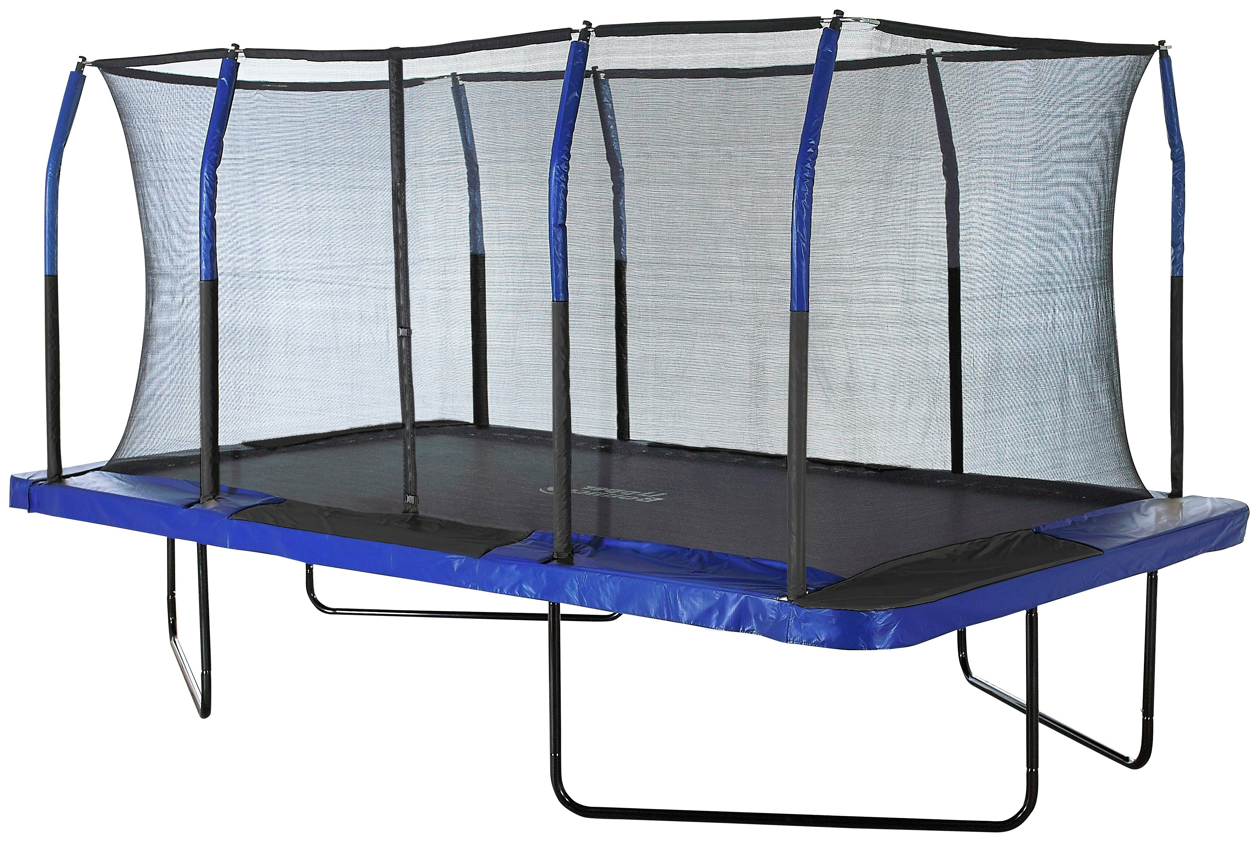 Upper Bounce 8 x 14ft Easy Assemble Rectangular Trampoline. Review