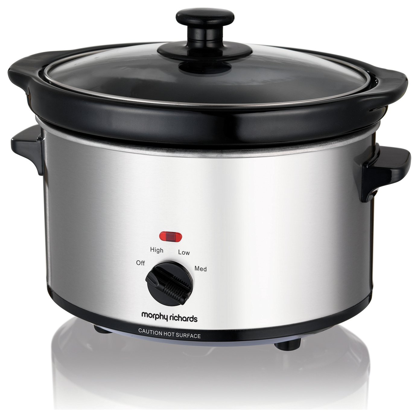 'Morphy Richards 460251 2.5l Slow Cooker - Stainless Steel