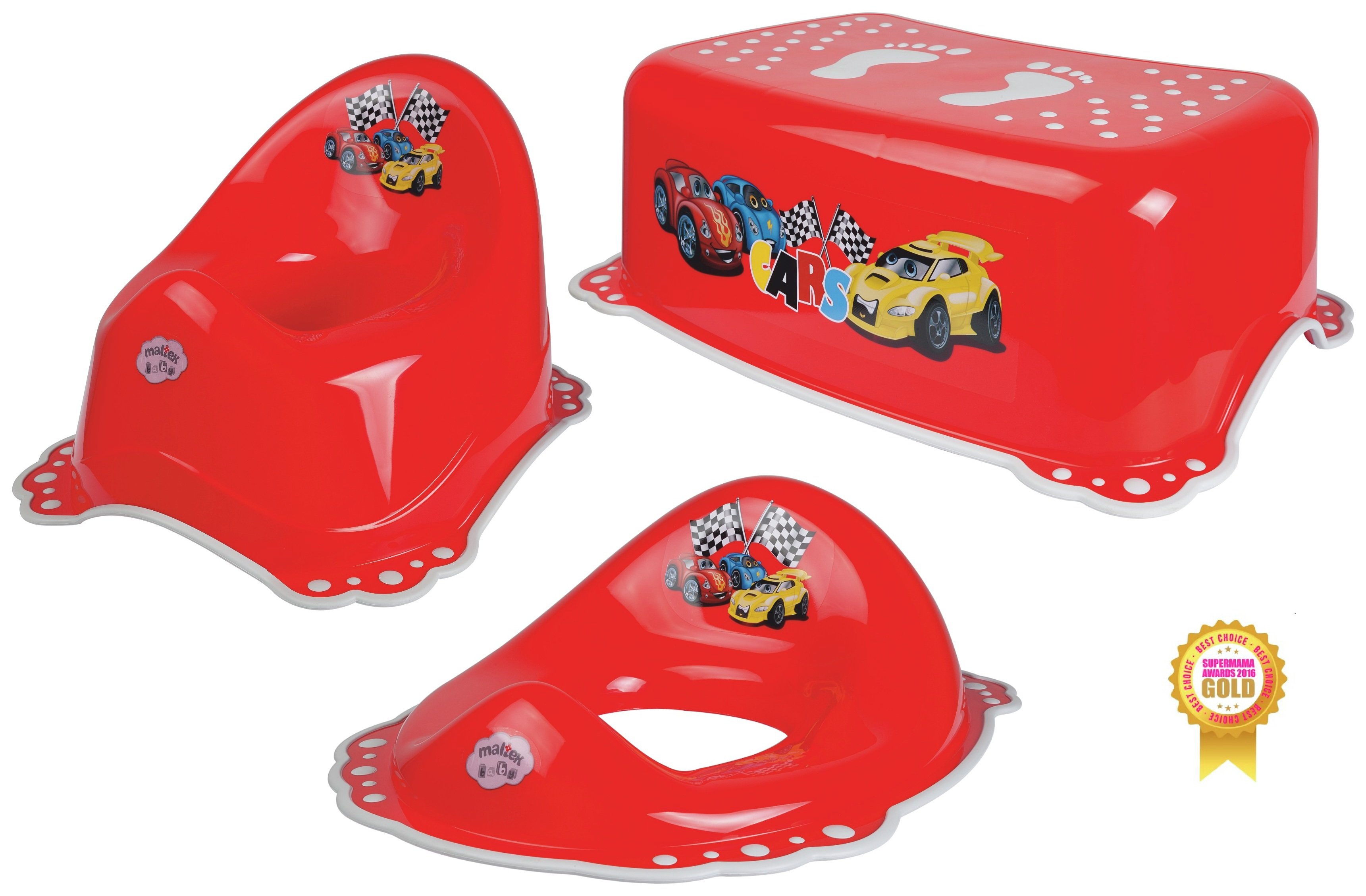 Maltex Cars 3 Piece Toddler Potty Training Set review