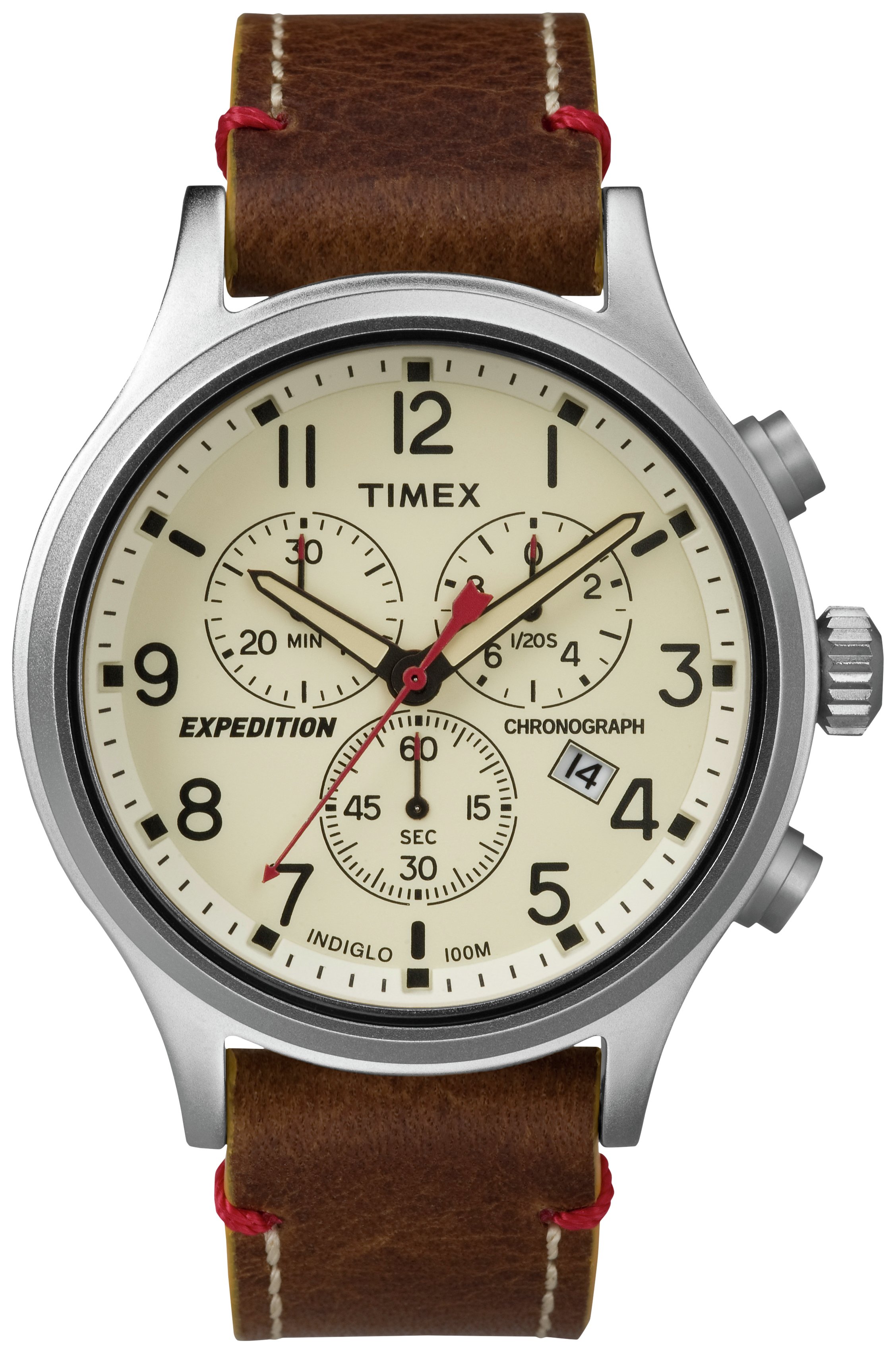 Timex Men's Expedition Scout Brown Strap Watch 42mm Review