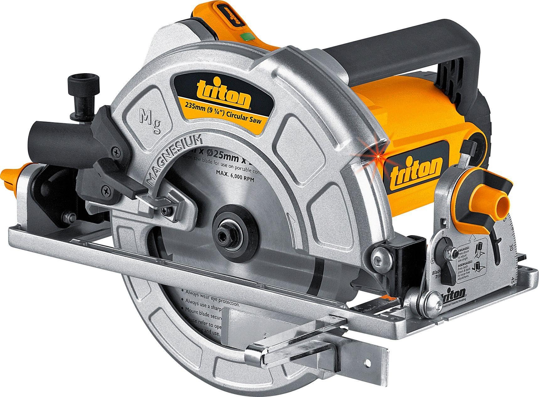 Triton TA235CSL Precision Circular Saw 2300W.