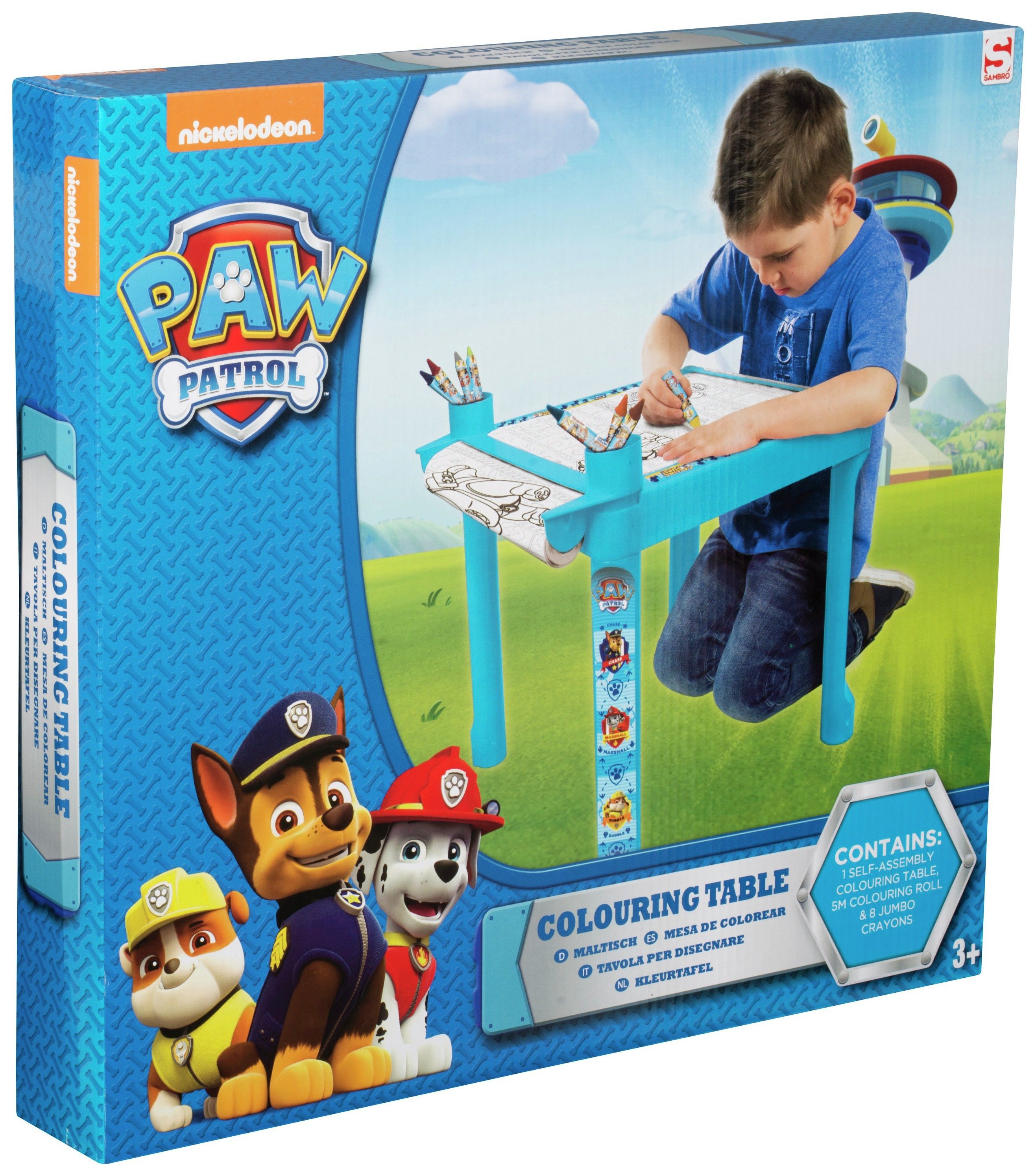 EAN 5055114306383 - Paw Patrol Colouring Table | upcitemdb.com