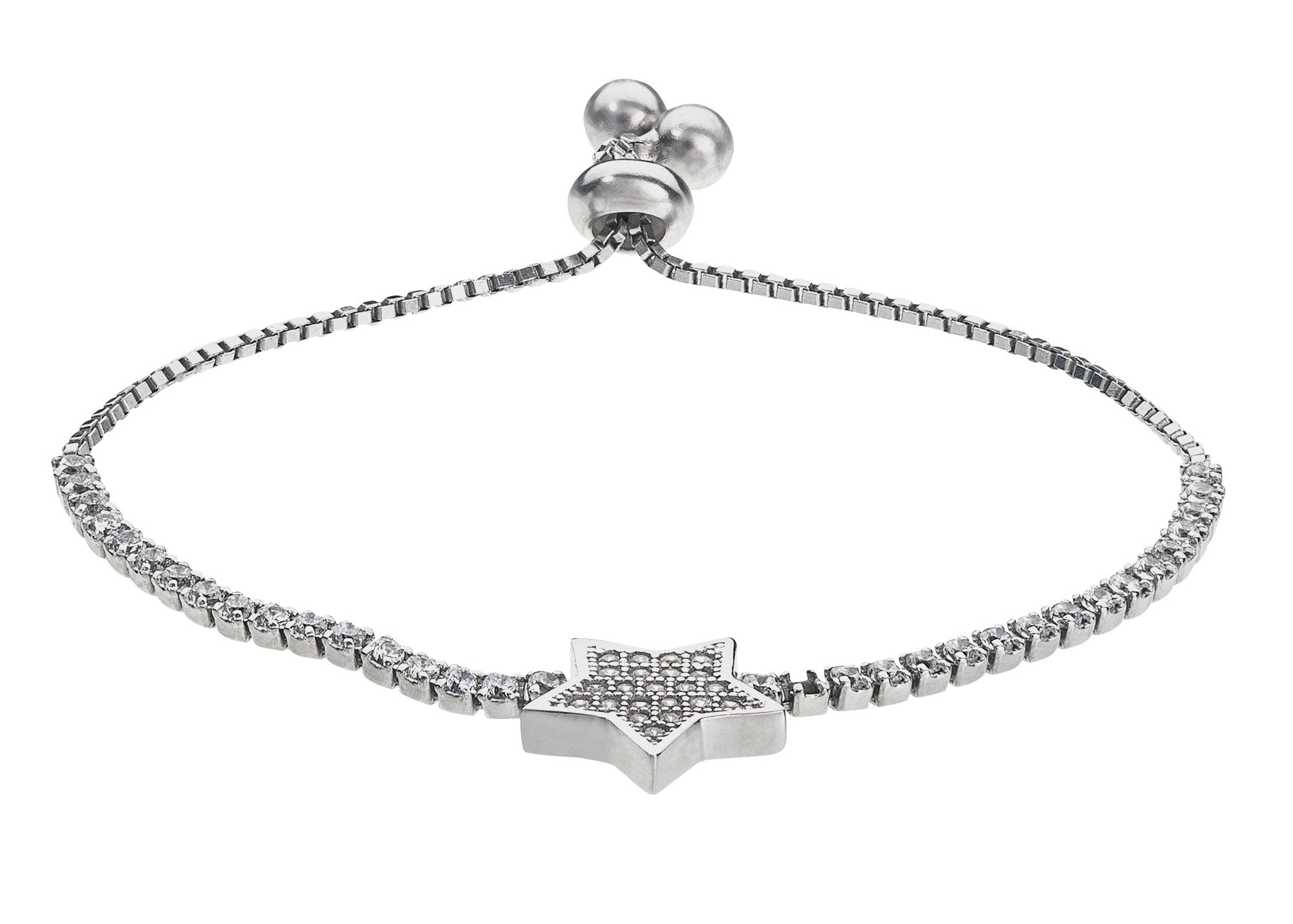 Revere Kid's Sterling Silver CZ Star Friendship Bracelet review