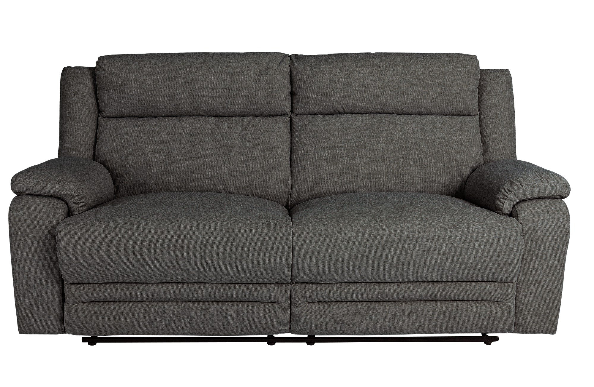 Review of Collection Blake 3 Seater Fabric Recliner Sofa Charcoal