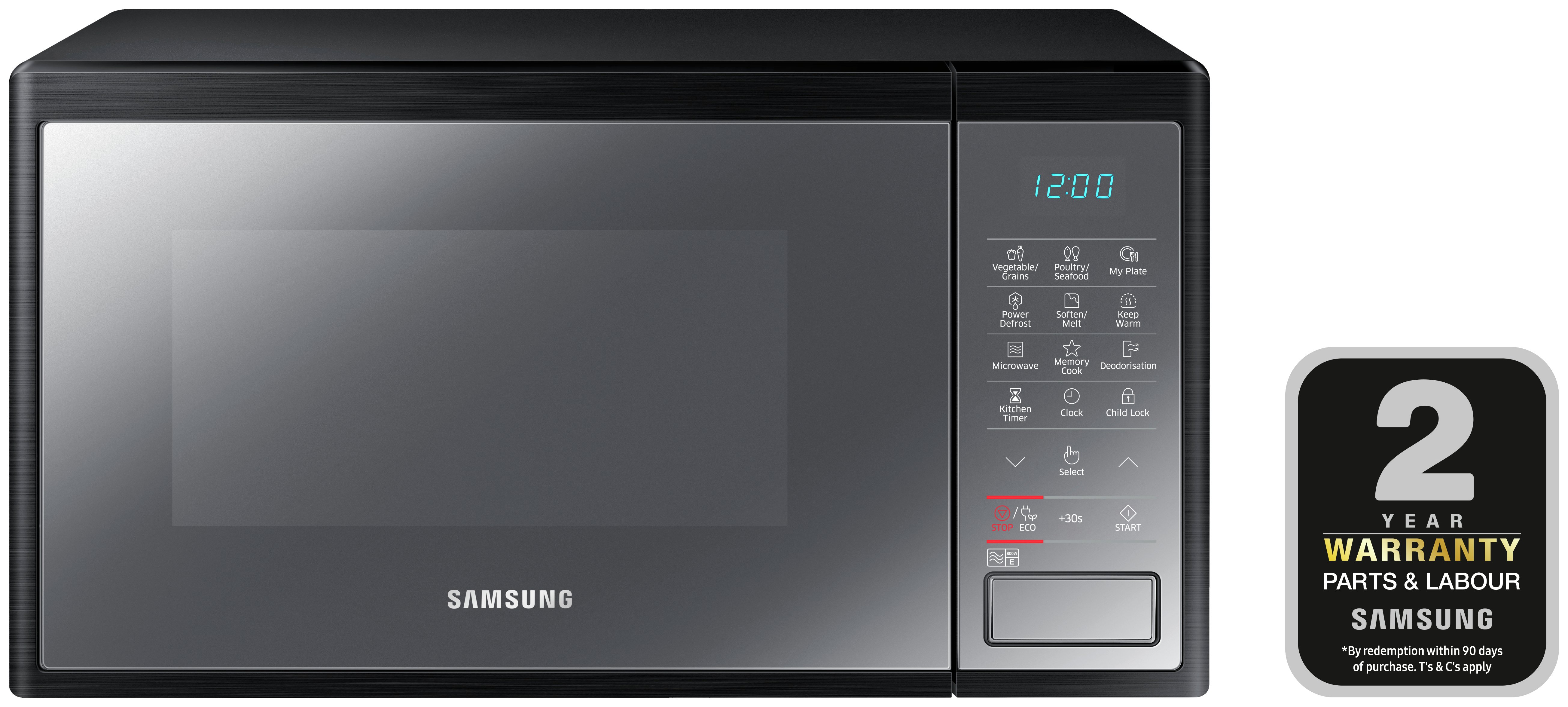 Samsung MS23J5133AM 23L 800W Standard Touch Microwave review