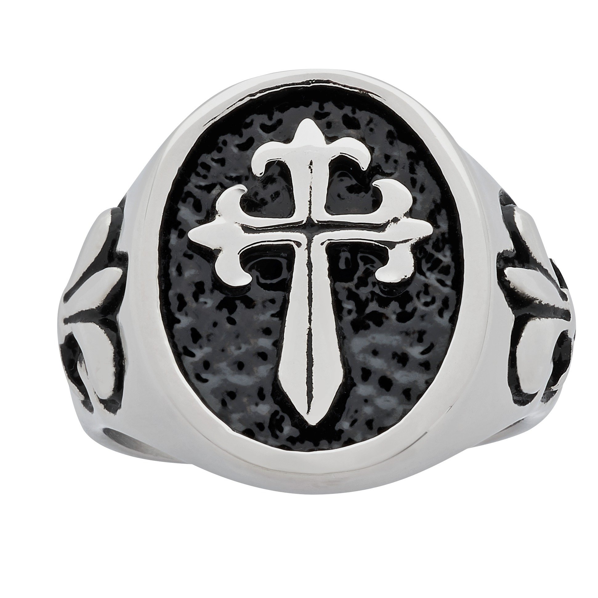 Revere Men's Stainless Steel Cross Ring review