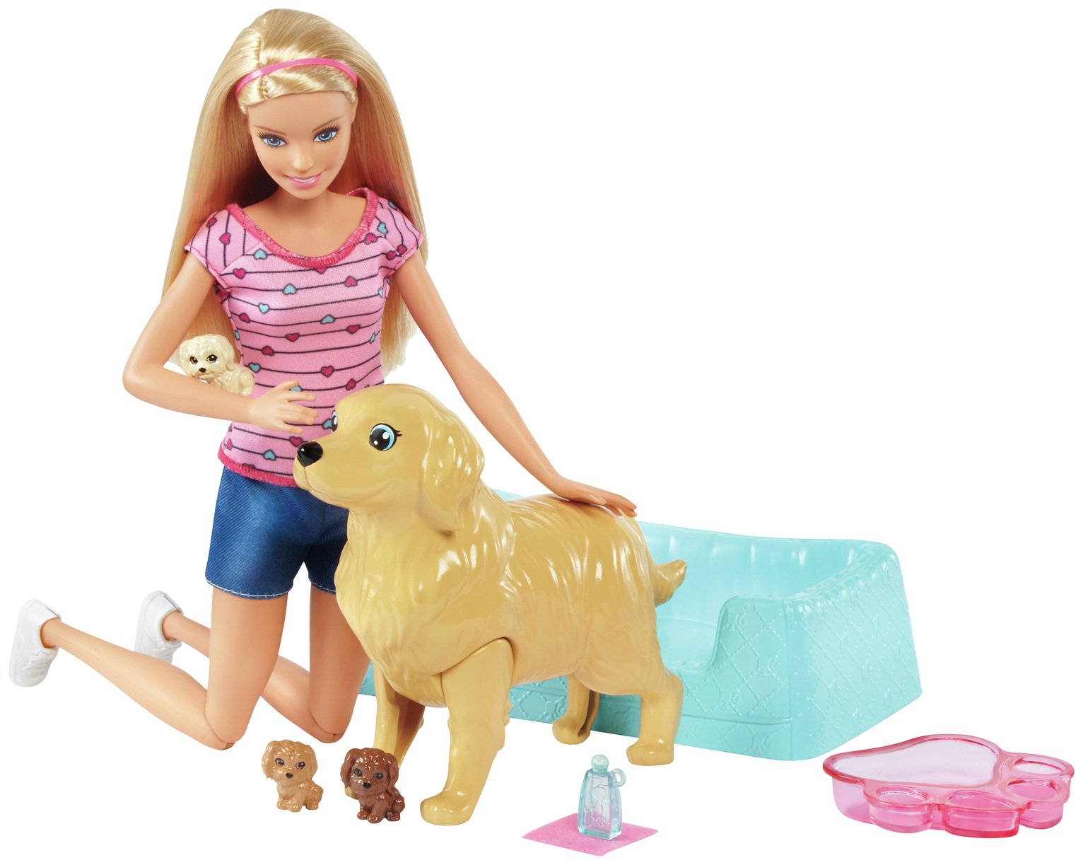 Buy Barbie Newborn Pups and Barbie Dolls Argos